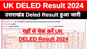 UK DELED RESULT 2024