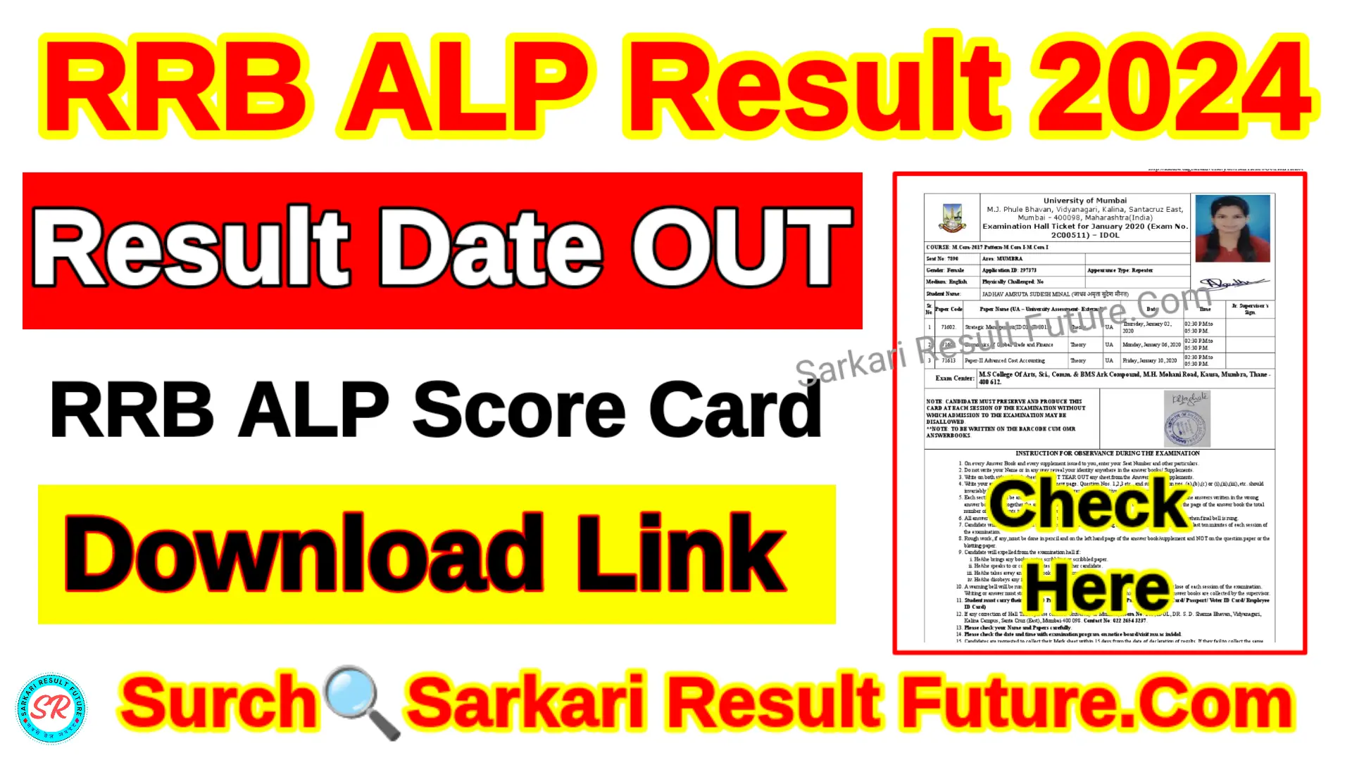 RRB ALP Result 2024