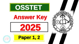 OSSTET Answer Key 2025