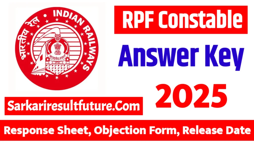 RPF Constable Answer Key 2025