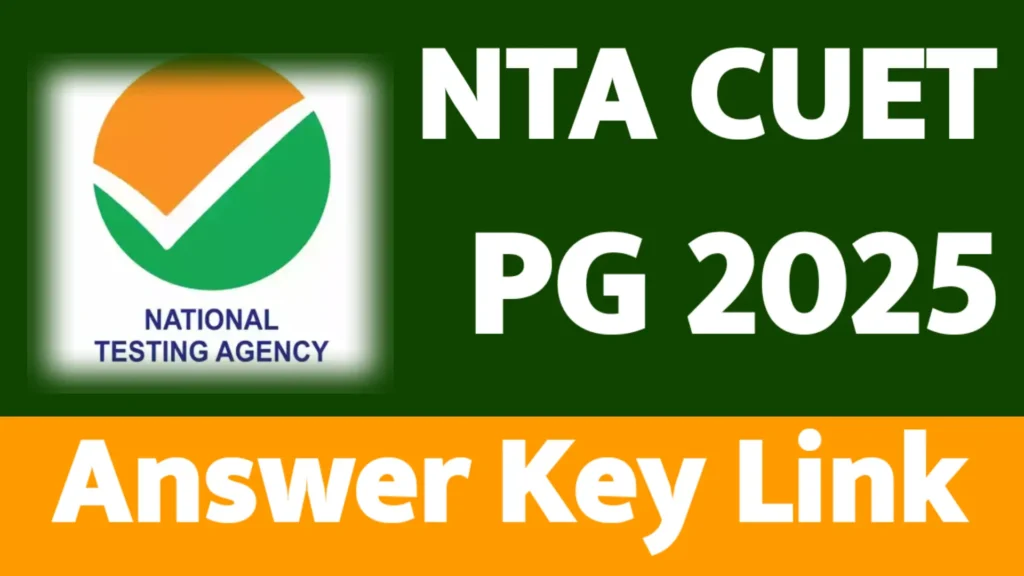 CUET PG Answer Key 2025