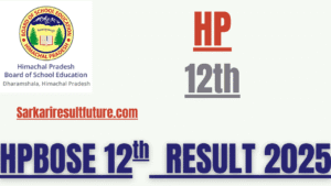 HPBOSE 12th Result 2025