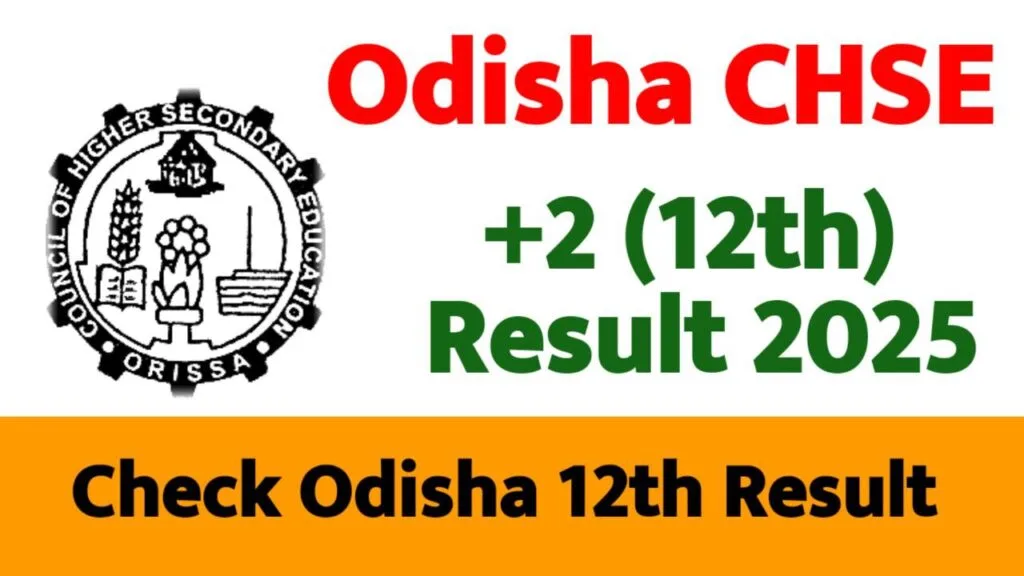 CHSE Odisha 12th Result 2025