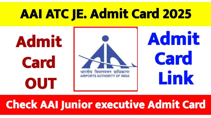 AAI ATC Admit Card 2025