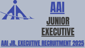 AAI Junior Executive Recruitment 2025 Png