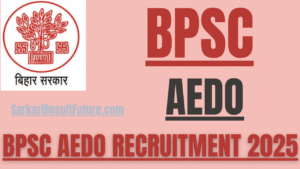 BPSC AEDO Recruitment 2025 Png