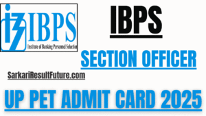 IBPS SO Admit Card 2025