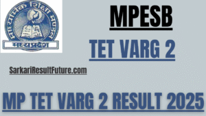 MPESB TET Varg 2 Result 2025