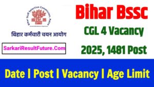 Bihar BSSC CGL Recruitment 2025