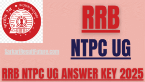 RRB NTPC Undergraduate Answer Key 2025