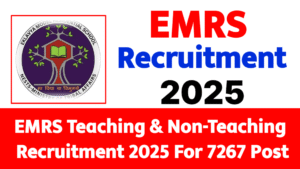 EMRS Recruitment 2025
