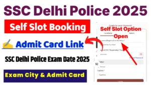 SSC Delhi Police Admit Card 2025